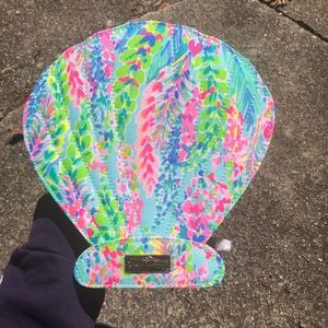 Lily Pulitzer makeup brush set